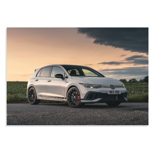 پوسترطرح ماشین ولکس واگن گلف جی تی آی 2021 - Volkswagen Golf GTI ClubSport 2021 مدل NV0614