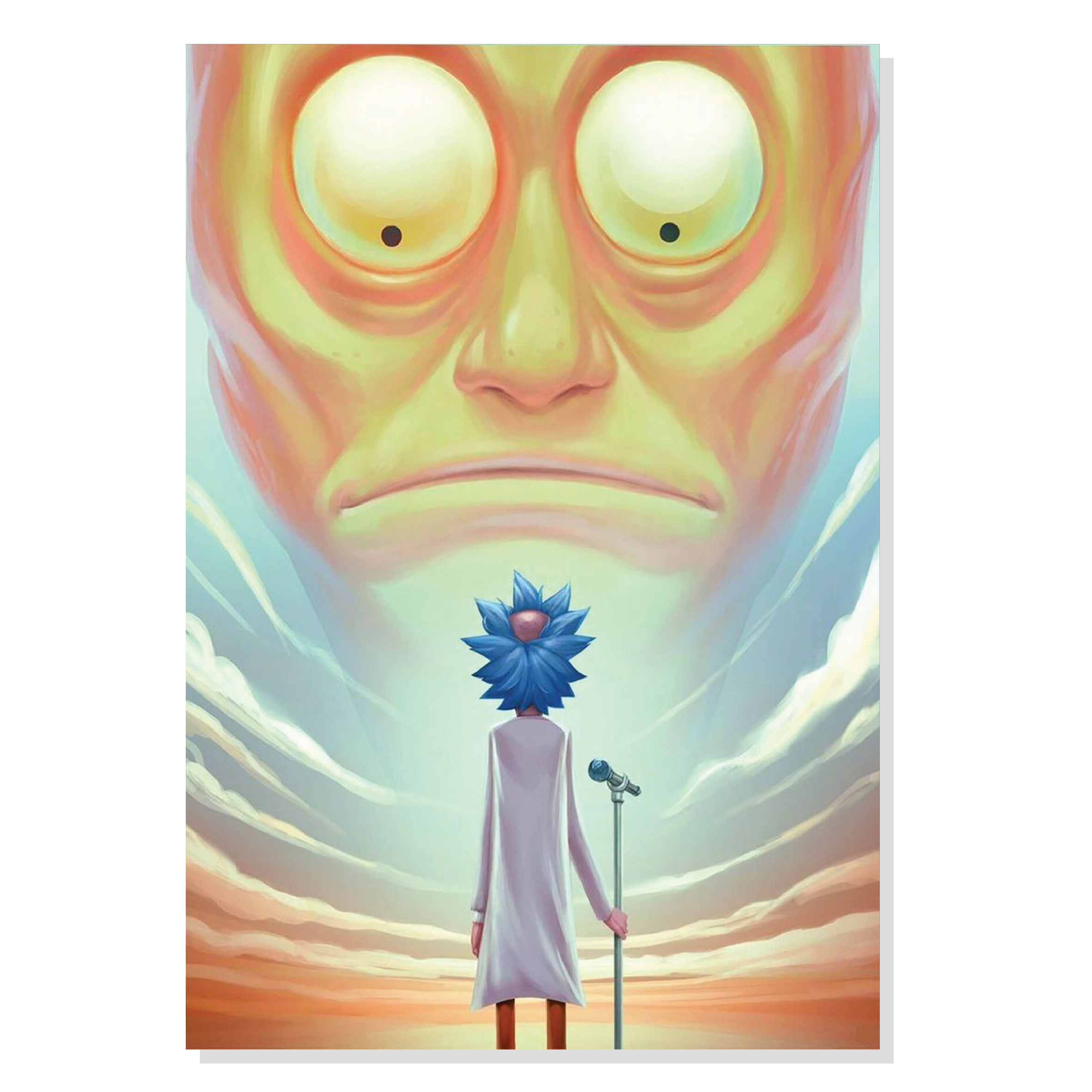 پوستر طرح انیمیشن ریک و مورتی مدل M0461