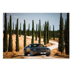پوستر طرح ماشین استون مارتین - Aston Martin DB11 مدل NV0616