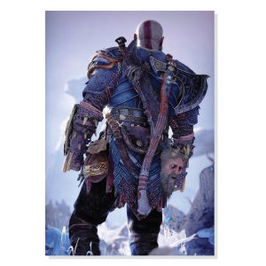 پوستر طرح گیم خدای جنگ مدل M0592