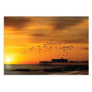 پوستر طرح غروب آفتاب در اسکله Pier Sunset مدل NV0848