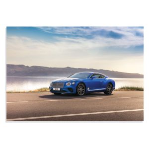 پوستر طرح ماشین بنتلی کانتیننتال جی تی - Bentley Continental GT 2017 مدل NV0631