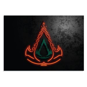 پوستر طرح بازی کیش قاتل والهالا Assassins Creed Valhala مدل NV0931