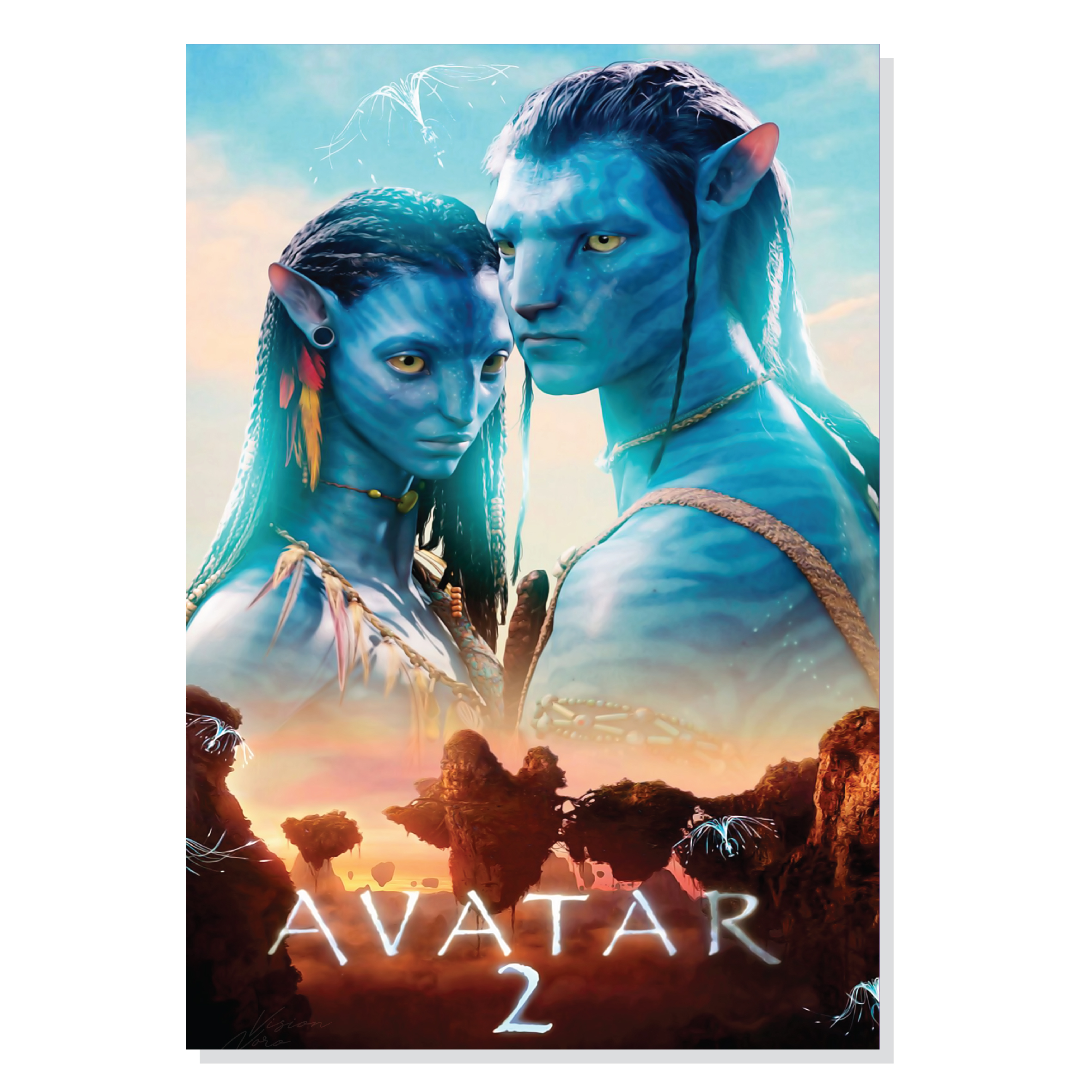 پوستر  طرح آواتار Avatar The Way of Water مدل NV0176