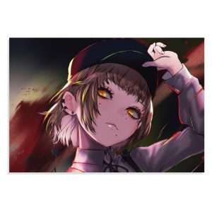 استیکر  طرح انیمه مرد اره برقی Chainsaw Man Anime مدل NV0544