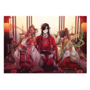 پوستر طرح انیمه برکت مقام بهشت Heaven Official's Blessing Anime مدل NV0541