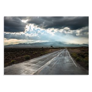 پوستر  طرح خیابان خالی Empty Road مدل NV0751