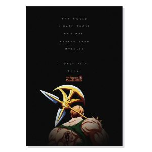 پوستر طرح انیمه هفت گناه کبیره مدل M0210