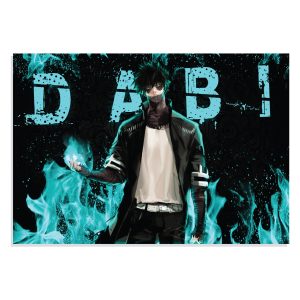 پوستر طرح انیمه آکادمی قهرمانانه من دابی My Hero Academia Anime Dabi مدل NV0519
