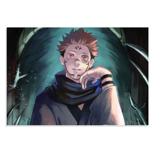 پوستر  طرح انیمه جوجوتسو کایسن سوکونا Jujutsu Kaisen Anime Sukuna مدل NV0564