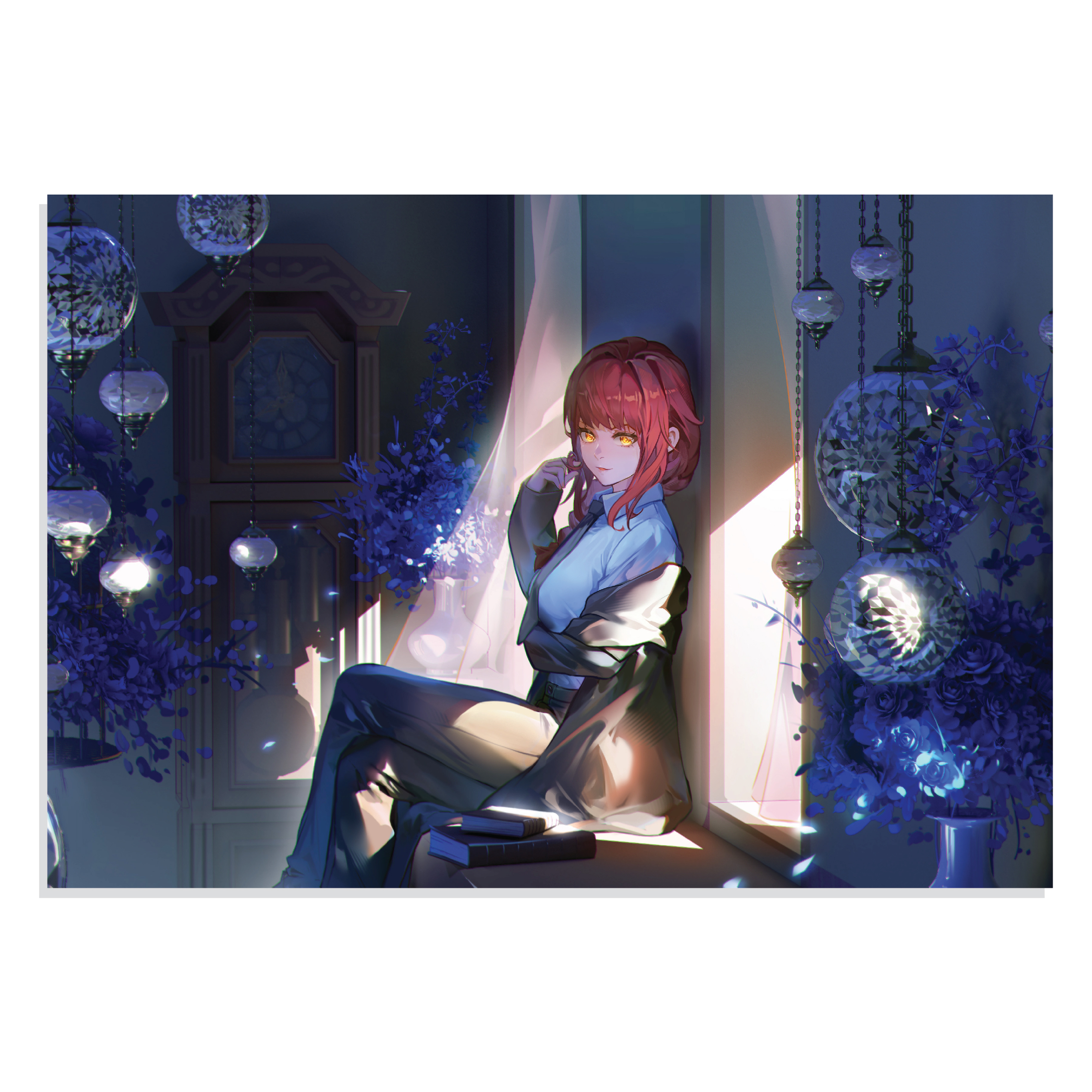 پوسترطرح انیمه مرد اره برقی ماکیما Chainsaw Man Anime Makima San مدل NV0514