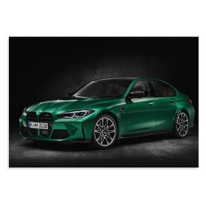 پوستر طرح ماشین بی ام دبلیو ام 3 - BMW M3 Competition مدل NV0738
