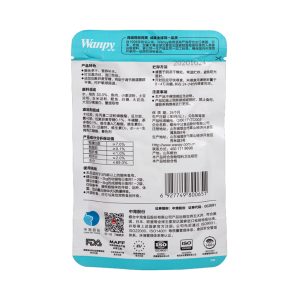 پوچ گربه ونپی با طعم مرغ و خرچنگ وزن 80 گرم