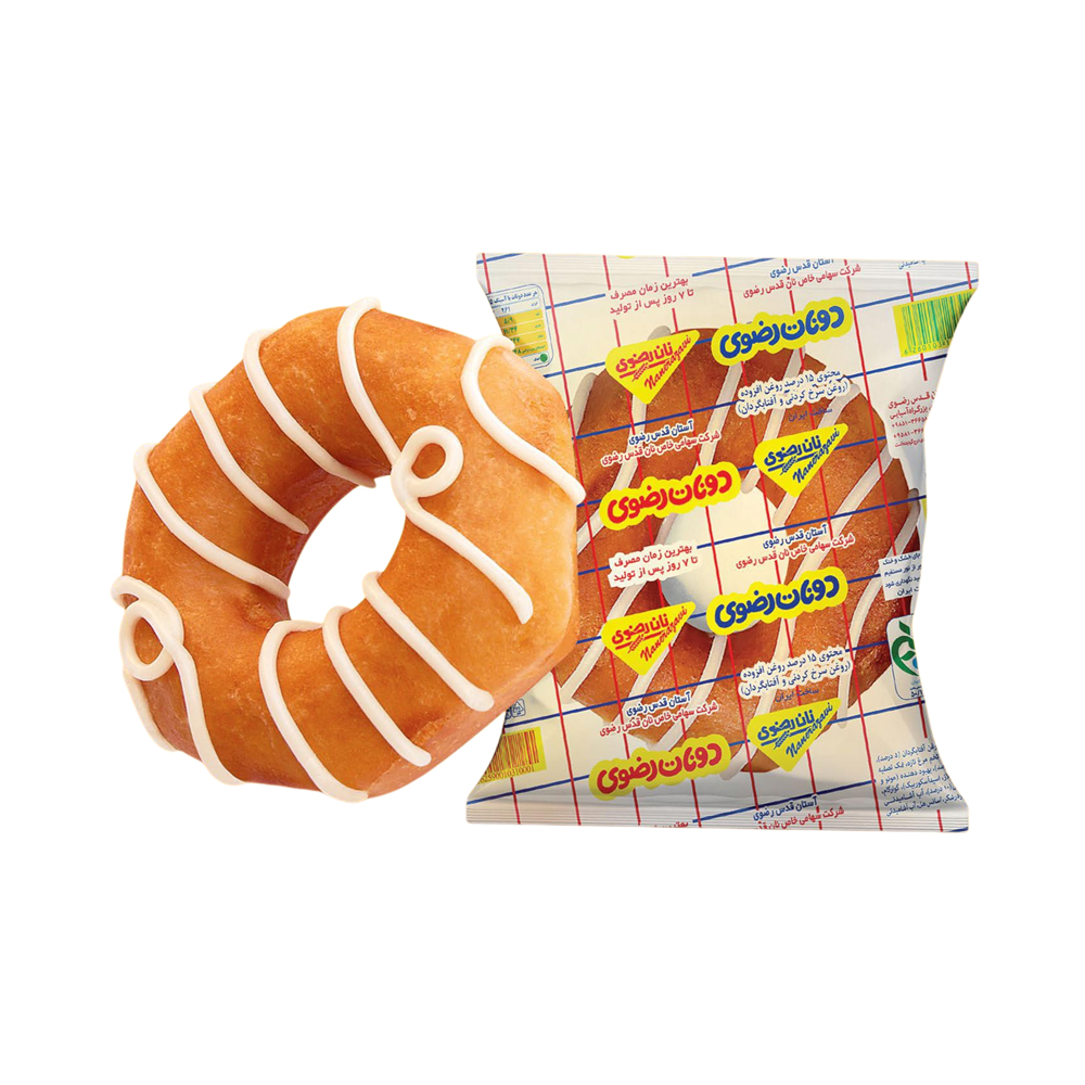 تصویر دونات نان رضوی 60 گرم 