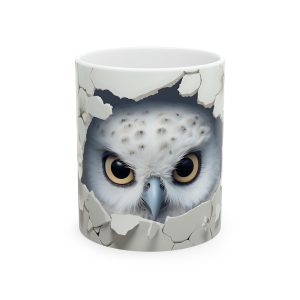 ماگ طرح سه بعدی حیوانات جغد owl مدل NM3199