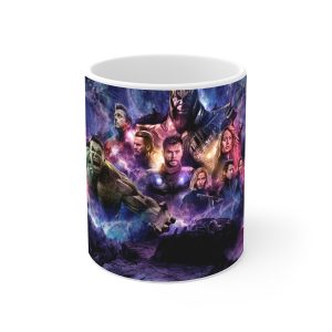 ماگ نورو استور طرح فیلم انتقام‌جویان Avengers تیم قهرمانان و تانوس در Endgame کد NM10602
