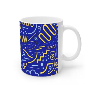 ماگ نورو استور طرح هنر انتزاعی  کد NM15448