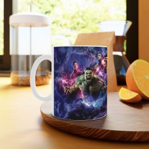 ماگ نورو استور طرح فیلم انتقامجویان Avengers تیم قهرمانان و تانوس در Endgame کد NM10602