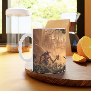 ماگ نورو استور طرح بازی دیابلو Diablo Game طرح اتحاد Demon Hunter و Wizard کد NM7010