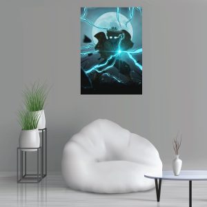 تابلو شاسی نورو استور طرح انیمه شیطان کش زنیتسو آگاتسوما مدل NV1603