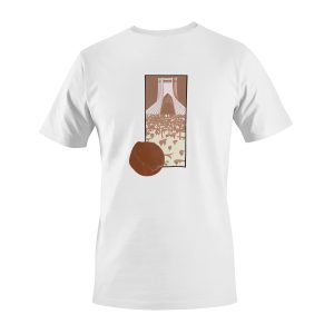 تیشرت پیران طرح اسمان سرخ کد NP0105