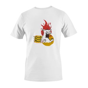 تیشرت پیران طرح جیغِ گربه کد NP0199