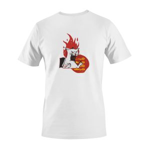 تیشرت پیران طرح گربه آتیشی کد NP0200