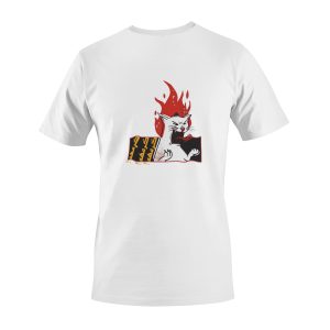 تیشرت پیران طرح گربه کلافه کد NP0202