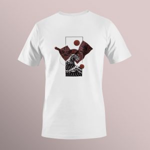 تیشرت پیران طرح فرشِ پرنده کد NP0075