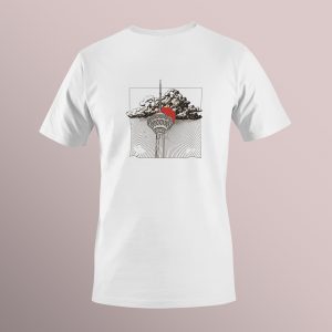 تیشرت پیران طرح آسمانِ شهر کد NP0080