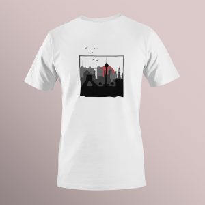 تیشرت پیران طرح غروب پایتخت کد NP0008