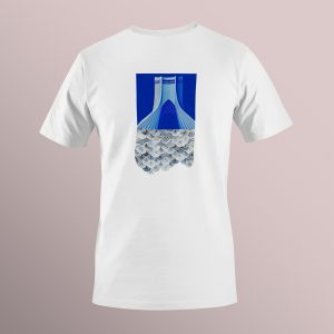 تیشرت پیران طرح موج آزادی کد NP0002