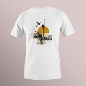 تیشرت پیران طرح گذرِ شهر کد NP0068